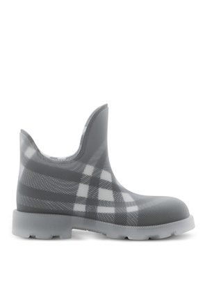 Burberry Check Rubber Marsh Low Boots
