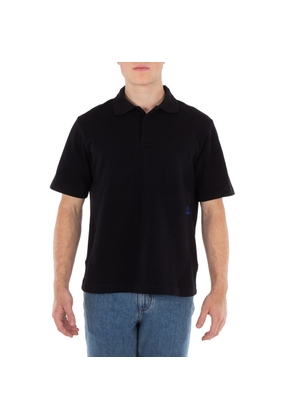 Burberry Knight Motif Cotton Polo Shirt