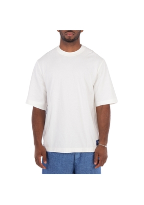 Burberry Ekd Logo-Patch Cotton T-Shirt