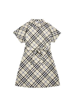 Burberry Kids Giulietta Check Shirt Dress