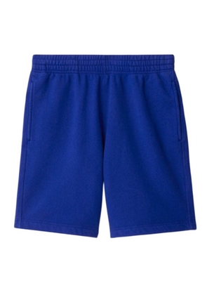 Burberry Equestrian Knight Design Cotton Shorts