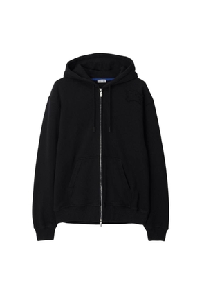 Burberry EKD Embroidered Cotton Zip Hoodie