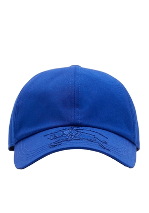 Burberry Equestrian Knight Cotton Blend Baseball Cap