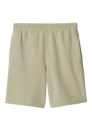 Burberry Equestrian Knight Design Cotton Shorts