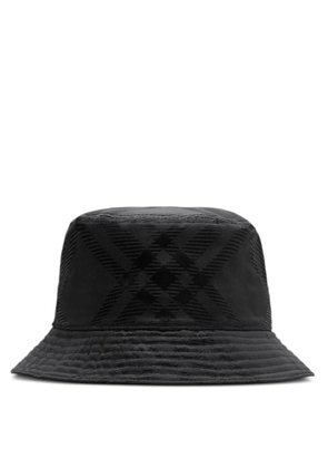 Burberry Tonal Bias Check Bucket Hat