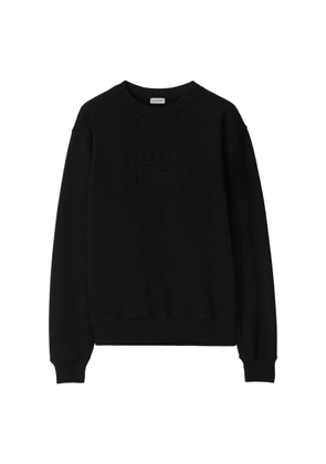 Burberry EKD Embroidered Cotton Sweatshirt