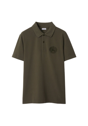 Burberry EKD Embroidered Cotton Polo Shirt