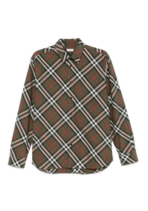 Burberry Check Cotton Poplin Shirt