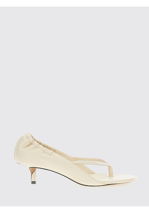 JACQUEMUS Heeled Sandal Woman color White