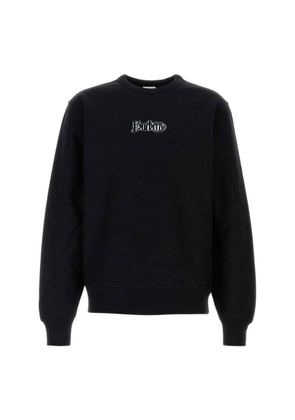 Burberry Logo Cotton Blend Sweatshirt