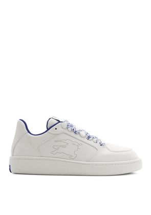 Burberry Leather Stock Sneakers