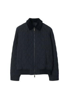 Burberry Logo-Embroidered Quilted Jacket