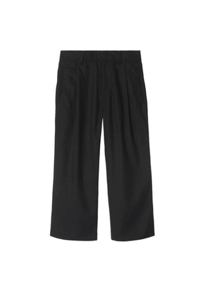 Burberry Kids Carven Cotton Trousers