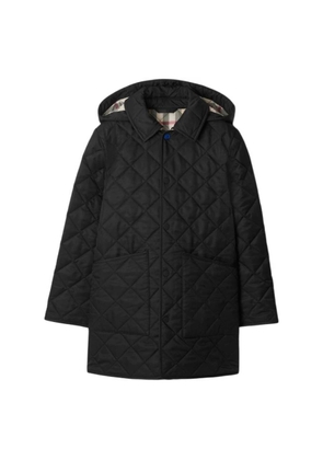 Burberry Kids Rowan Quilted Hooded Jacket