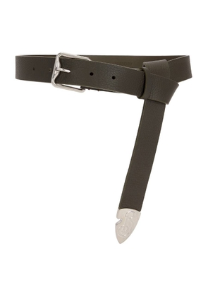 Burberry B Buckle Shield Leather Belt