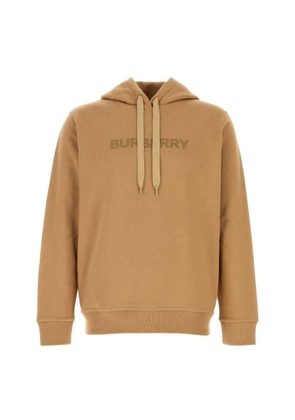 Burberry Ansdell Logo Print Cotton Hoodie