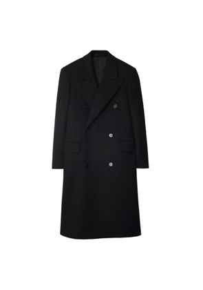 Burberry Double-Breasted Cashmere Tailored Coat