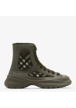Burberry Boulder Rubber Boulder Ankle Boots