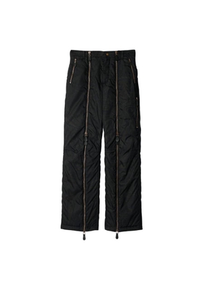 Burberry Paisley Nylon Zip Cargo Trousers