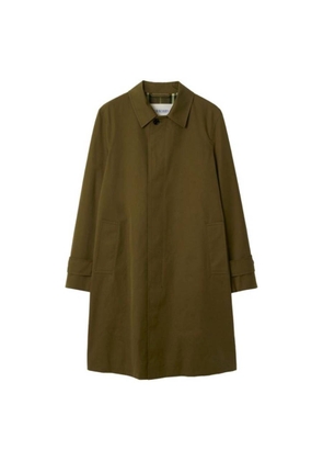 Burberry Cotton Gabardine Car Coat