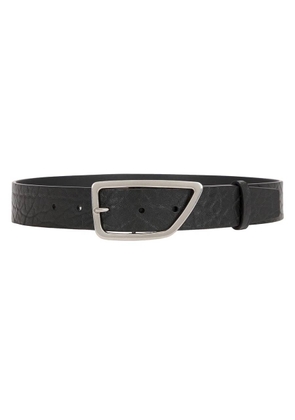 Burberry Shield Pin Buckle Leather Belt