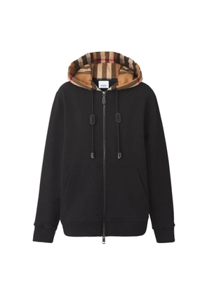 Burberry Willow Check Cotton Hoodie