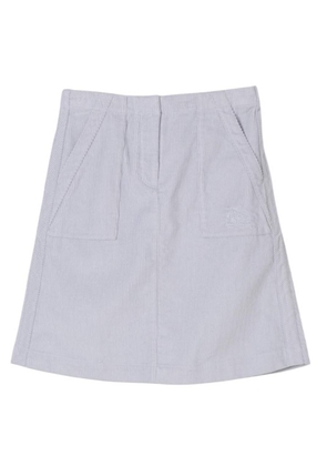 Burberry Kids Ava EKD Embroidered Skirt