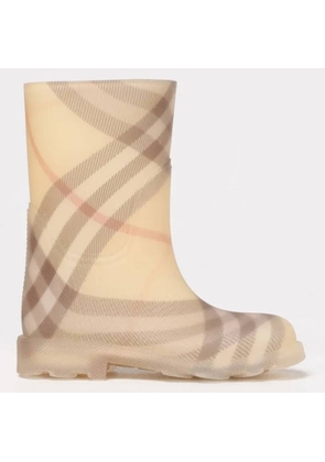 Burberry Kids Marsh Check Rain Boots
