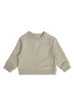 Burberry Kids Mathew Cotton Sweatshirt