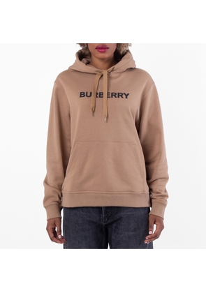 Burberry Logo Detailed Drawstring Hoodie