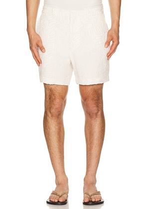 Cult Gaia Lucio Short in Off White - White. Size 30 (also in 32, 34, 36).