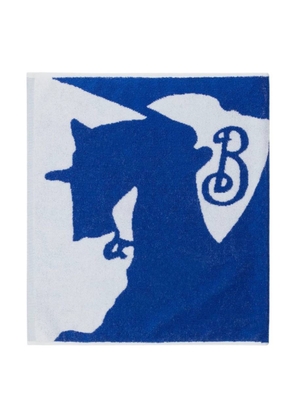 Burberry Equestrian Knight Logo Cotton Towel