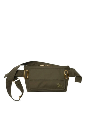 Burberry Cotton Blend Trench Belt Bag
