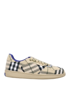 Burberry Check Terrace Low-Top Sneakers, Brand Size 41 (US Size 8)