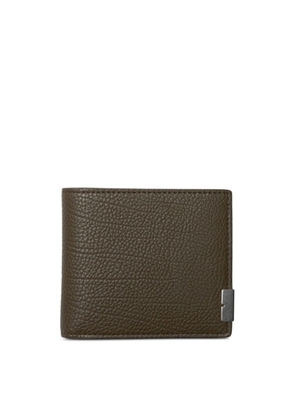 Burberry B-Cut Bi-Fold Calf Leather Wallet