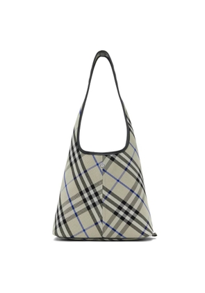 Burberry Small Check Hobo Bag