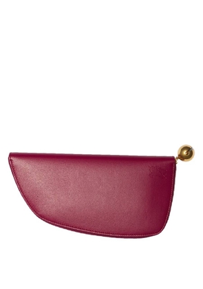 Burberry Ladies Large Shield Leather Wallet