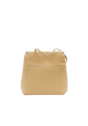 Burberry Embossed Equestrian Knight Snip Tote Bag