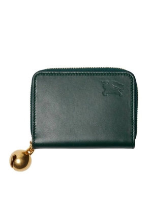 Burberry EKD Leather Zip Wallet
