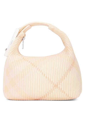 Burberry Mini Peg Check Duffle Bag