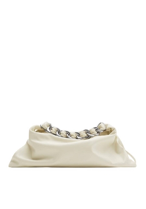 Burberry Medium Swan Leather Shoulder Bag