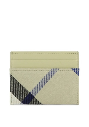 Burberry Checked Leather Cardholder