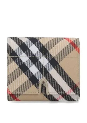 Burberry Vintage Check Trifold Wallet