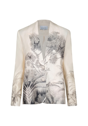 Johanna Ortiz Linen Rock the Plan Jacket - Moda Operandi