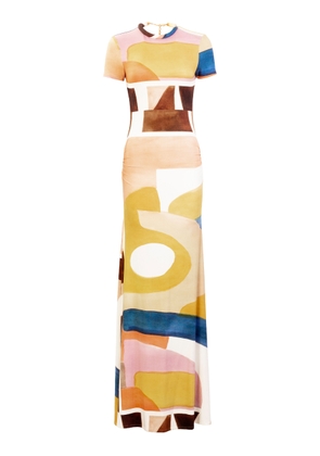Silvia Tcherassi Ikia Jersey Maxi Dress - Moda Operandi
