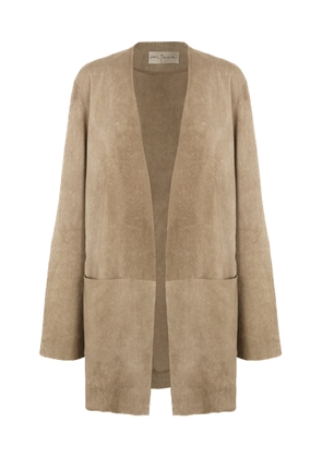 Cortana Cassian Collarless Linen-Blend Jacket - Moda Operandi
