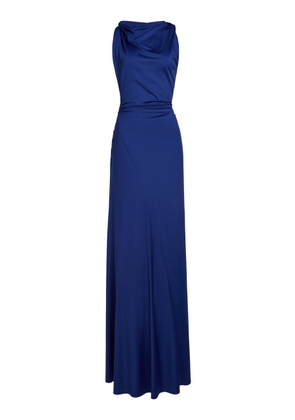 Victoria Beckham Draped Sleeveless Maxi Dress - Moda Operandi
