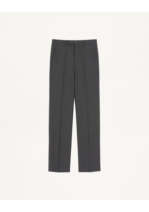 Valentino Valentino Wool Trousers Man DARK GREY 44