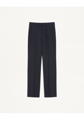 Valentino WOOL TROUSERS Man DARK BLUE 44