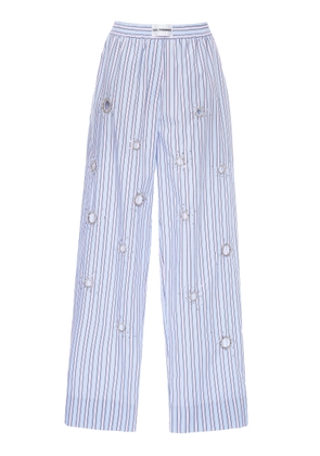 DES_PHEMMES Mirror-Embellished Pajama Pants - Moda Operandi